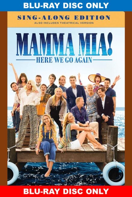 Mamma Mia! Here We Go Again - (Used) Blu-ray Single Disc (No DVD No Movie Code)
