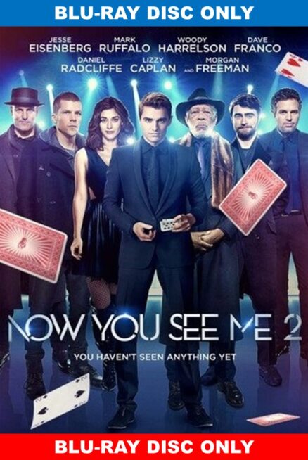 Now You See Me 2 - (Used) Blu-ray Single Disc (No DVD No Movie Code)