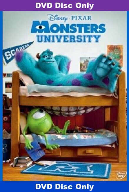 Monsters University - (Used) DVD Single Disc (No Movie Code)