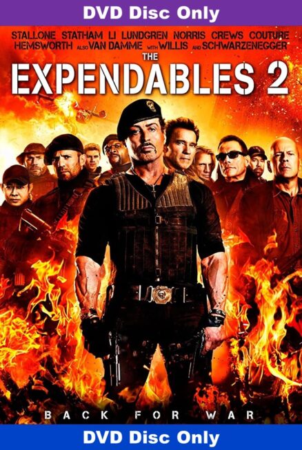 The Expendables 2 - (Used) DVD Single Disc (No Movie Code)