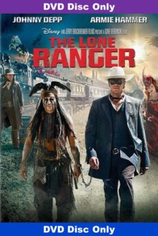 The Lone Ranger 2013 - (Used) DVD Single Disc (No Movie Code)