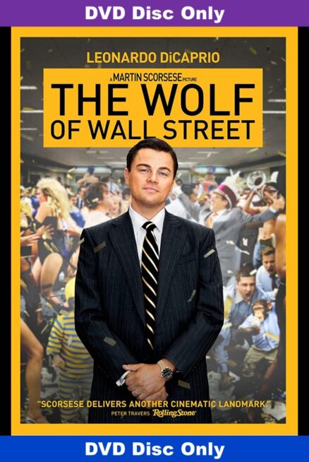 The Wolf Of Wall Street - (Used) DVD Single Disc (No Movie Code)