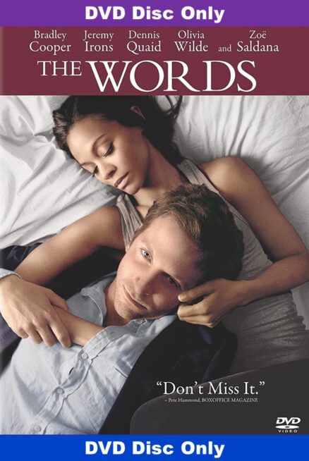 The Words - (Used) DVD Single Disc (No Movie Code)